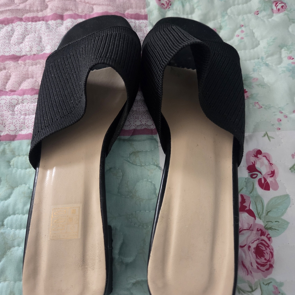 Chic Black Women's Mules